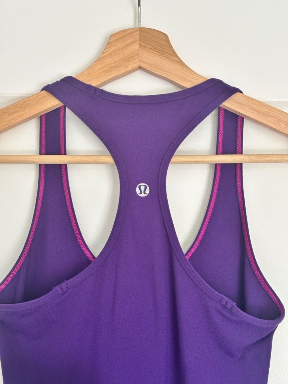 Lululemon Purple Racerback Athletic Tank Top Women's Size 4